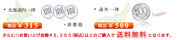 �k�C�����ꗥ\�R�P�T�~�A�k�C���ȊO�̒n��ꗥ\�T�O�O�~